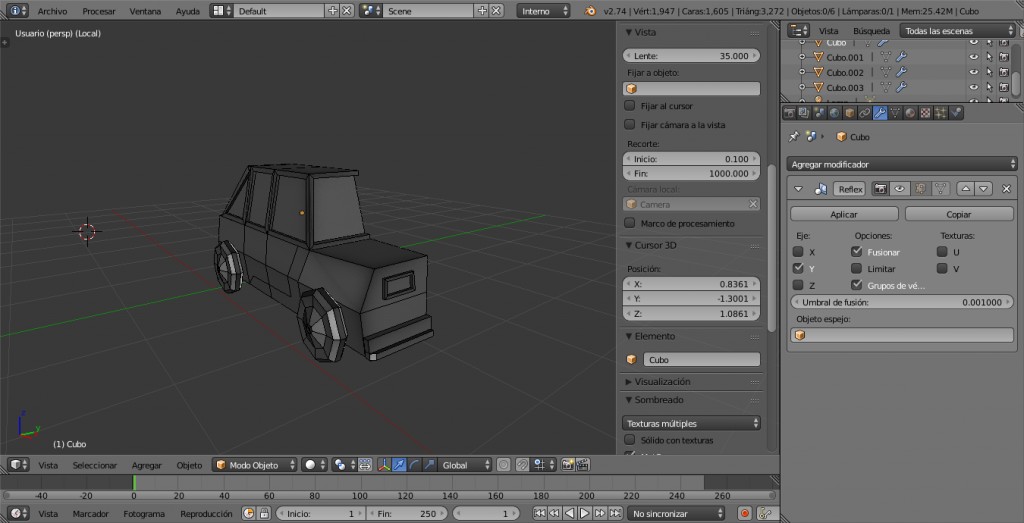 Cars low-poly preview image 3